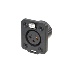 Neutrik XLR chassis fatning 3-polet hun, True Outdoor Performance