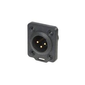 Neutrik XLR chassis kontakt 3-polet han, True Outdoor Performance