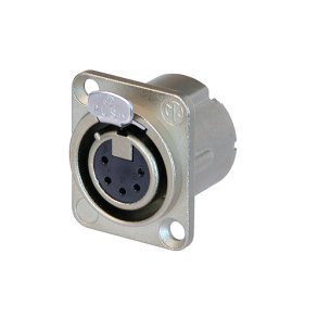 Neutrik XLR chassisuttag hona 5-polig