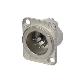 Neutrik XLR chassie han-kontakt 5-polig