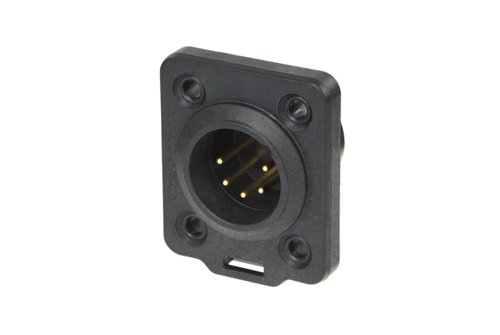 Neutrik XLR chassis fatning 5-polet han, True Outdoor