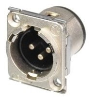 Neutrik monteringsplader med M3 gevind