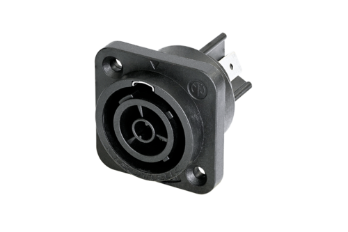 Neutrik TrueCon 3P hon chassis kontakt Power out 