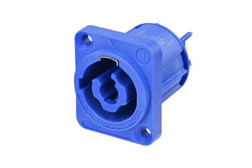 Neutrik PowerCon 3P chassis stik Power IN bl