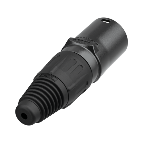 Neutrik etherCON RJ45 kabelhus, Sort