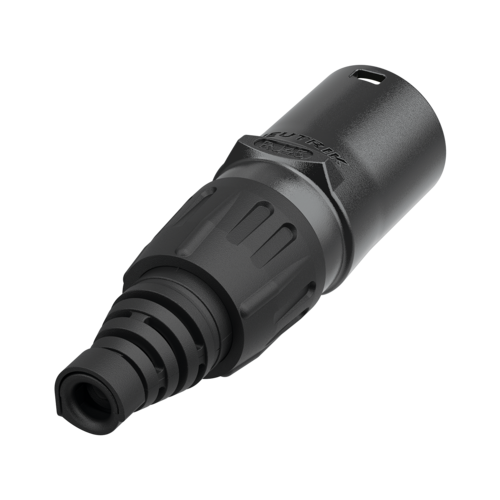 Neutrik etherCON RJ45 kabelhus, Sort