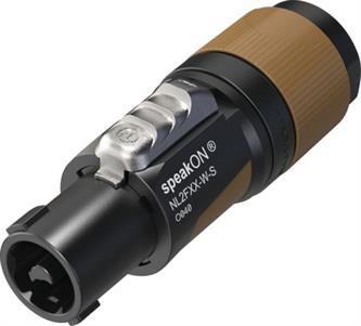 Neutrik 2 pol SpeakON kabelstik