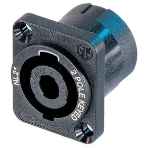 Neutrik NL2MP SpeakON han chassis stik