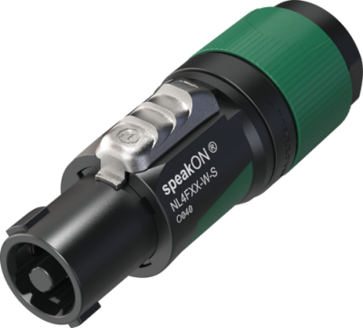 Neutrik 4 pol SpeakON kabelstik 6-12 mm