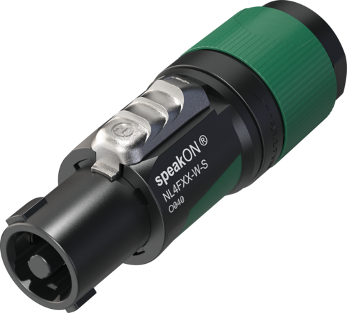 Neutrik 4 pol SpeakON kabelstik 6-12 mm
