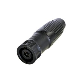 Neutrik 8 pol SpeakON kabelstik, han, Sort