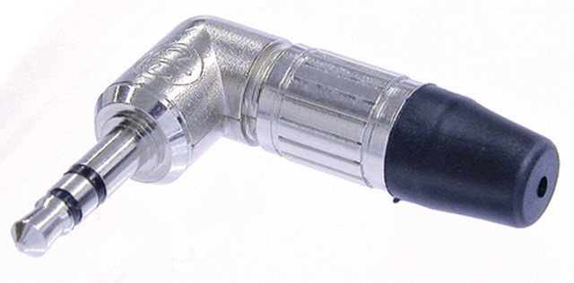 Neutrik NTP3RC minijackstik stereo, vinkel