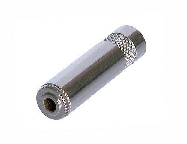 REAN Minijack kabelfatning hun, stereo, metalhus