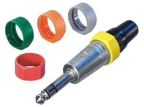 Neutrik farvering til NP2C & NP3C flere farver