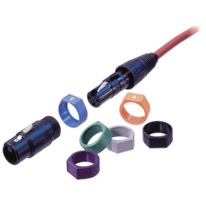 Neutrik farvering til XLR X-serie, flere farver