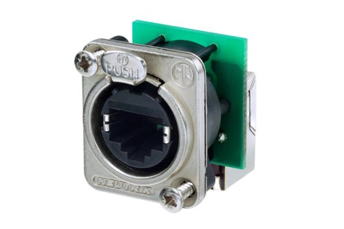 RJ45 etherCON hun chassis (gennemfring) vinkel