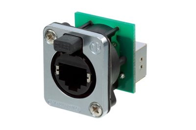 RJ45 etherCON hun chassis (gennemf�ring) m/sealing kit