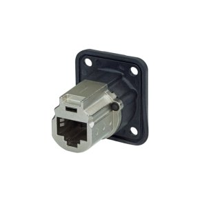 RJ45 CAT6A etherCON hun chassis gennemf�ring, IP65
