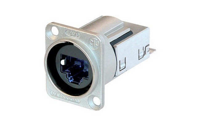 RJ45 CAT6 etherCON hun chassis fatning med knivkontakt