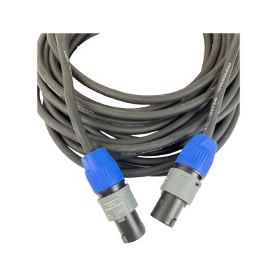 H�jttalerkabel 2 x 1,5 mm2 med Neutrik SpeakOn NL2FX