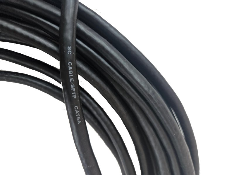 Nexum CAT6a fleksibelt netvrkskabel til livebrug med Enova stik