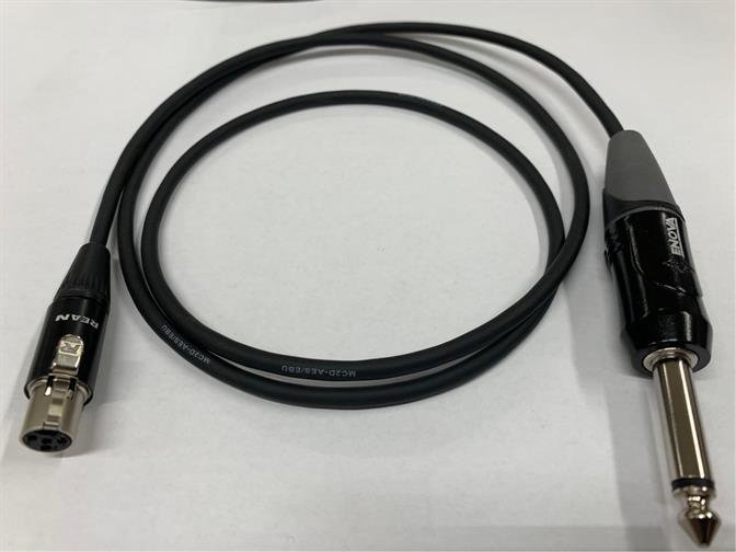 NexumCable guitarkabel til JTS og Shure 80 cm