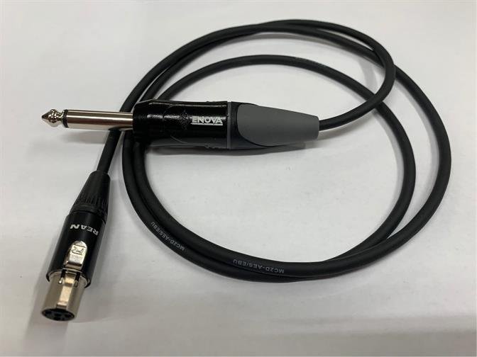 NexumCable guitarkabel til JTS og Shure 80 cm