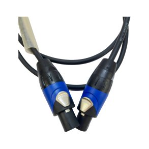 H�jttalerkabel 2 x 1,5 mm2 med Amphenol 2 pol Speakerstik