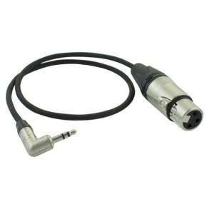 Mikrofonkabel till Kamera och Boompole XLR hona till minijack