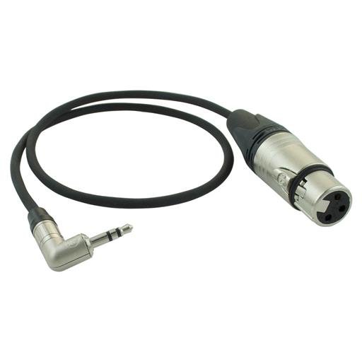 Mikrofonkabel til Kamera og Boompole XLR hun til minijack