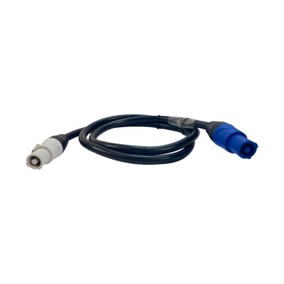 NexumCable str�mkabel 3G2,5 med powercon gr� / bl� kontakter