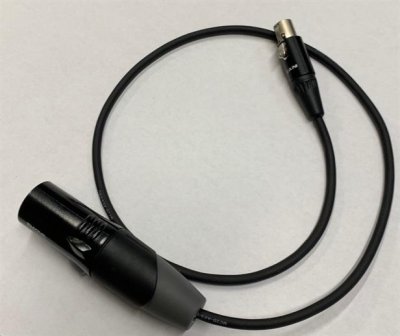 NexumCable Audio kabel TA3F til 3-Pin XLR han, 40 cm