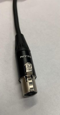 NexumCable Audio kabel TA3F til 3-Pin XLR han, 40 cm