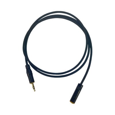 NexumCable minijack f�rl�ngningskabel med 3-pol hane- och honkontakt