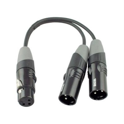 NexumCable XLR split kabel fra Hun XLR til 2 x XLR Han