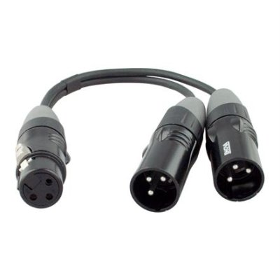 NexumCable XLR split kabel fra Hun XLR til 2 x XLR Han