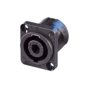 SpeakON han chassis stik m/printben