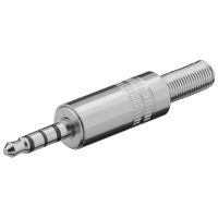 Mini jackstik 4-polet til iOS udstyr