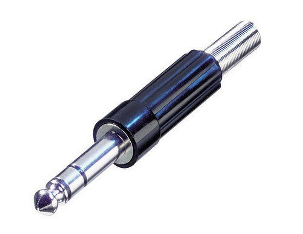 REAN Jackstik i plasthus, stereo