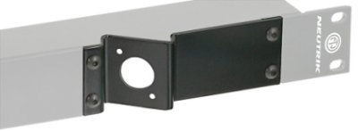 Neutrik opticalCON platta f�r NO2 & NO4 till vinklade paneler