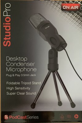 On Air Studio Pro Desktop kondensatormikrofon