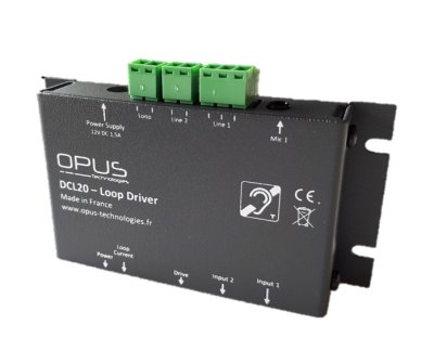 Opus teleslyngeforst�rker DCL20 3,5 Amp til sm� rum