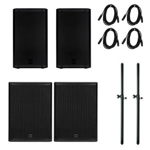 RCF PA s�t med 2 x ART915-A og 2 x SUB708-A