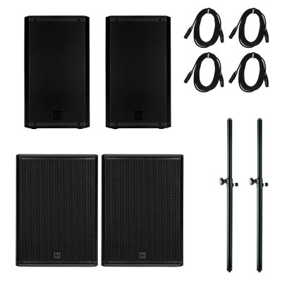 RCF PA s�t med 2 x ART915-A og 2 x SUB708-A