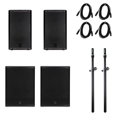 RCF PA s�t med 2 x ART932-A og 2 x SUB8003-A