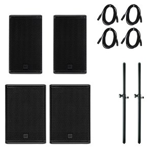 RCF PA s�t med 2 x NX910-A og 2 x SUB702-A