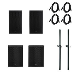 RCF PA s�t med 2 x NX912-A og 2 x SUB705-A