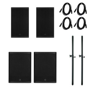 RCF PA s�t med 2 x NX915-A og 2 x SUB708-A