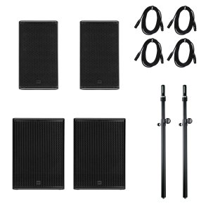 RCF PA s�t med 2 x NX932-A og 2 x SUB8003-A