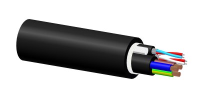ProCab 2 x signal & power kabel 3 x 1,5 mm� 1 m afklip